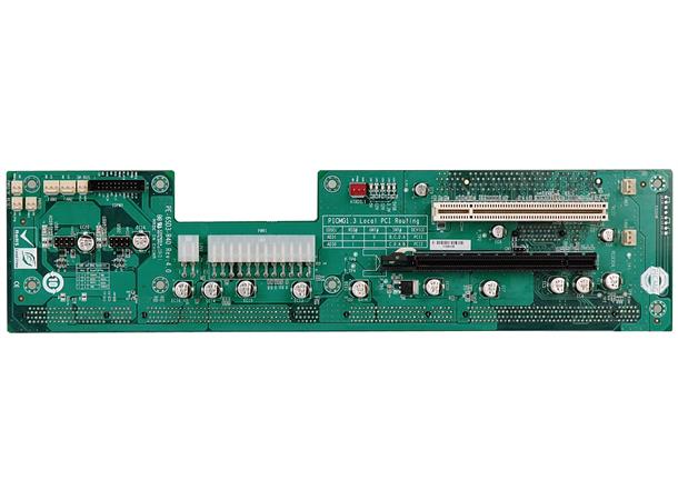 PE-6SD3-R40 (for 2U Rack) 5-slot, 1PCIe x16, 1PCIe x4, 2PCI 